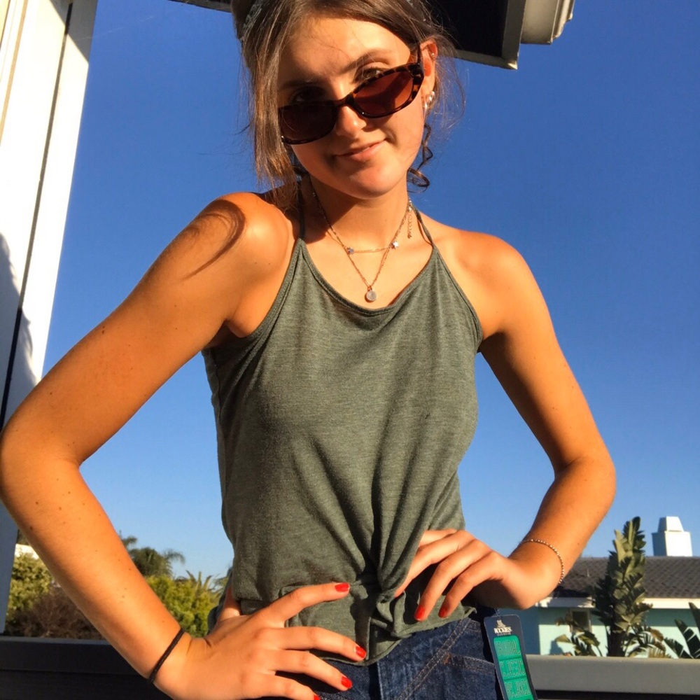 Green halter